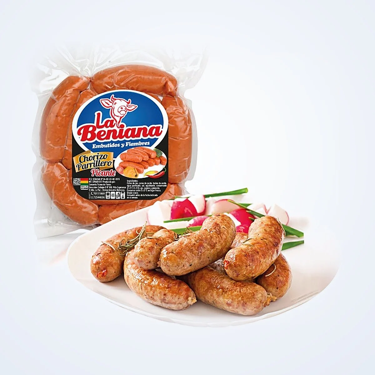 Chorizo parrillero picante La Beniana