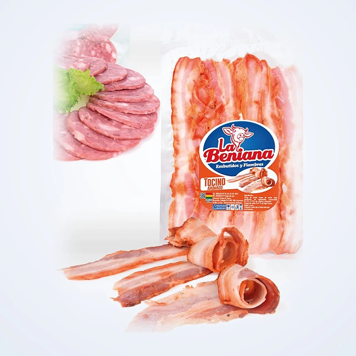Tocino ahumado en barra La Beniana